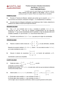 MATEMÁTICAS II