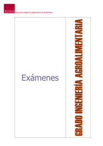 Programación de Exámenes 2015-2016
