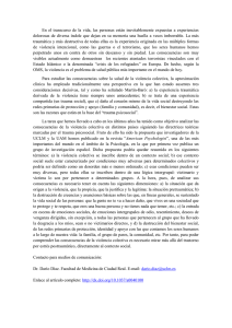 Publicación en American Psychologist por el Dr. Darío Díaz Méndez