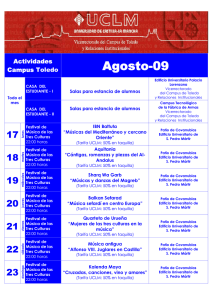 Agosto-09 17 Actividades Campus Toledo
