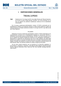 BOLETÍN OFICIAL DEL ESTADO TRIBUNAL SUPREMO I.  DISPOSICIONES GENERALES 7021