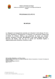 Instituto de Capacitación y Vinculación Tecnológica del Estado de Chiapas