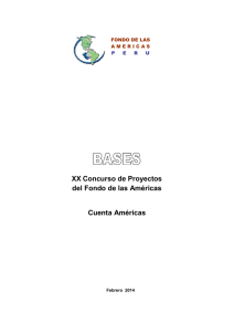 Bases XX Concurso del Fondo de las Américas (.pdf)