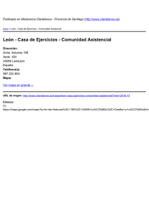 León - Casa de Ejercicios - Comunidad Asistencial
