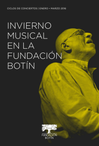Invierno musical en la Fundación Botín