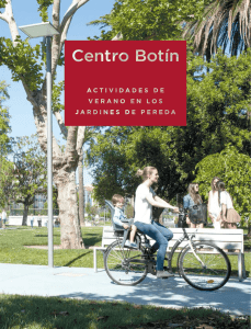 Actividades verano 2015, Fundación Botín