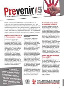 Newsletter 5 Spanish pdf, 842kb