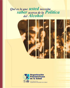 What you need to know about alcohol policy (Spanish) pdf, 392kb