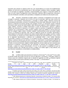 En PDF: Informe capítulo Ecuador 
