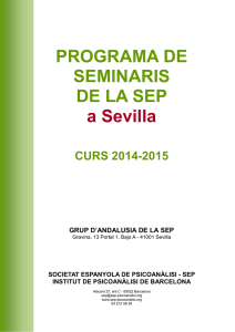 Seminaris a Sevilla