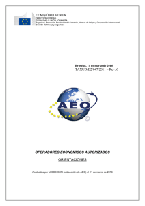 Orientaciones OEA 2016 (Versión española)