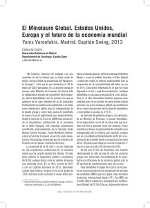 El Minotauro Global. Estados Unidos, Europa y el futuro de la economía mundial, de Yanis Varoufakis