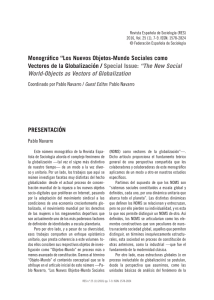 Revista Española de Sociología (RES) © Federación Española de Sociología