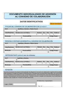 Documento individualizado de adhesión al convenio de colaboración (PDF)