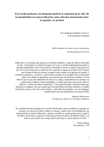 yo la autenticidad a la autorrealización como referente descentrado entre