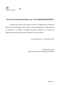 * CAT LOGO DE INFORMACI N P BLICA GRADO EDUCACI N INFANTIL 2013-201