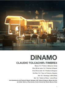 DINAMO ! CLAUDIO TOLCACHIR+TIMBRE4