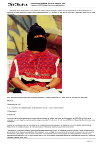 Comunicado del EZLN del 29 de enero de 2009