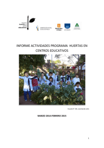 informe Actividades 2014