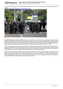 22 jun, Tuxtla: La voluntad de diálogo del gobierno federal