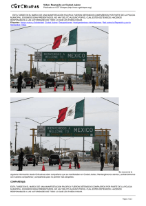 Video: Represión en Ciudad Juárez