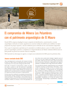 El compromiso de Minera Los Pelambres con el patrimonio arqueológico de El Mauro