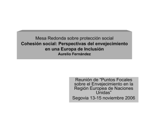 Mesa Redonda sobre protección social Reunión de “Puntos Focales
