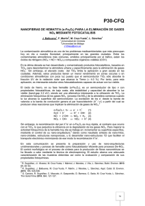 P30-CFQ α-Fe NANOFIBRAS DE HEMATITA ( O