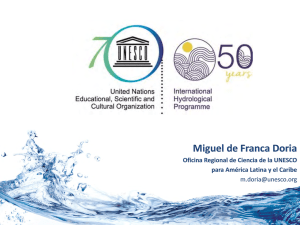 Programa Hidrológico Internacional en Latinoamericana (PDF, 2.4 MB)