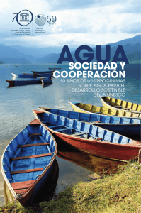 Libro del Programa Hidrológico Internacional Agua, sociedad y cooperación: 50 años @UNESCO