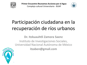 Participación ciudadana en la recuperación de ríos urbanos (PDF, 394 Kb)
