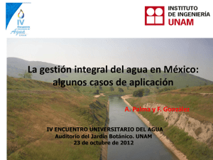 La gestión integral del agua en México: algunos casos de aplicación (PDF, 2.6 MB)