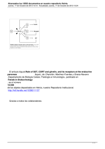   Role of SST, CORT and ghrelin, and its receptors at... Chanclón, Martínez-Fuentes y Gracia-Navarro