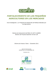 ESFIM Reporte de avance Enero-Diciembre 2011 Sp