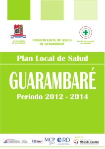 GUARAMBARÉ Plan Local de Salud Periodo 2012 - 2014 CIRD