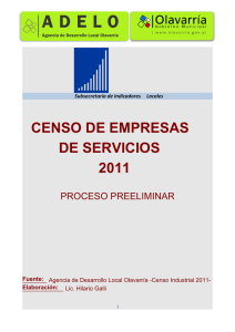 Censo Industrial 2011