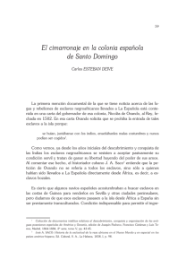 El cimarronaje en la colonia española de Santo Domingo.pdf