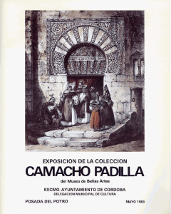 CAMACHO PADILLA EXPOSICION  DE  LA COLECCION EXCMO