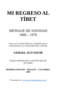 1969 Samael Aun Weor Mi Regreso al Tibet