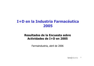 I+D en la Industria Farmacéutica 2005