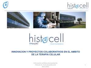Histocell; Nuevas estrategias de drug discovery en Terapia Celular Ahmad Ezzeddine