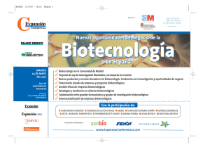 Biotecnología en España Nuevas Oportunidades de Negocio de la