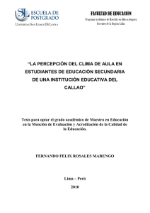 2010_Rosales_La percepción del clima de aula en estudiantes de educación secundaria de una institución educativa del Callao.pdf