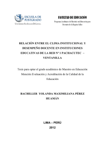 2012_Pérez_Relación entre el clima institucional y desempeño docente en instituciones educativas de la Red N° 1 Pachacútec-Ventanilla.pdf