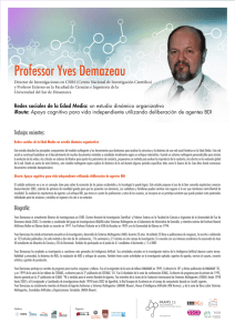 Professor Yves Demazeau