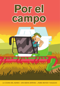 Por el Campo , mini revista para colorear y aprender c mo la ciencia y tecnolog a ayudan a tener mejores cultivos
