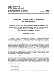 Prevención y control de las enfermedades no transmisibles [pdf 143kb]