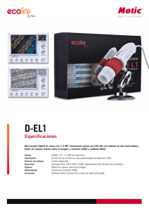 D-EL1 Especificaciones