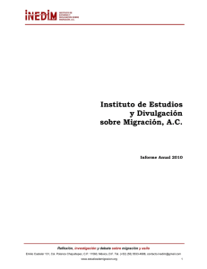 Instituto de Estudios y Divulgación sobre Migración, A.C.