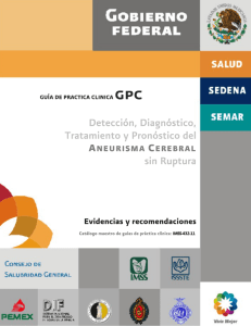 gpc Detección, Diagnóstico, Tratamiento y Pronóstico del